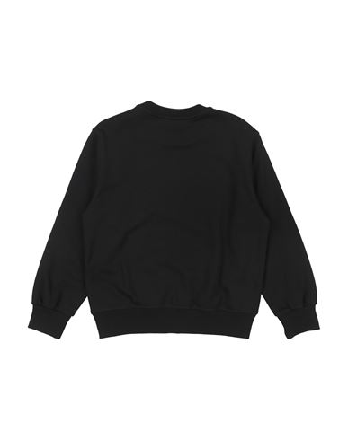 Kid Boy Sweatshirt Black Size 10 Cotton, Elastane