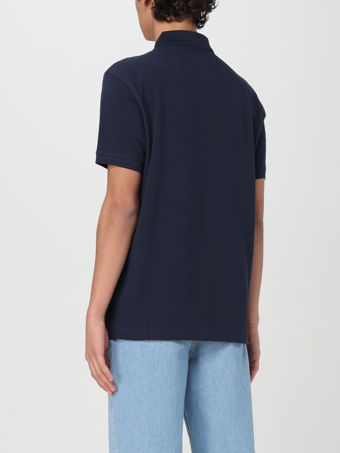 Polo Shirt Men color Navy