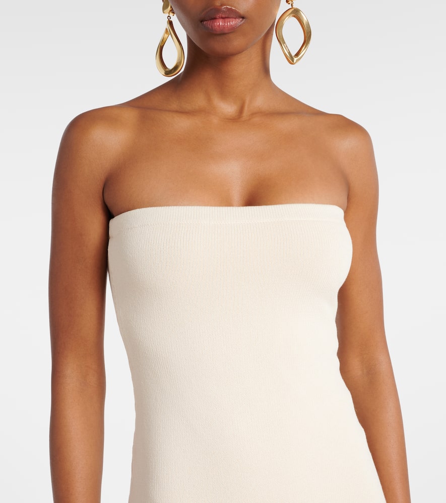 Romy crochet-trimmed maxi dress