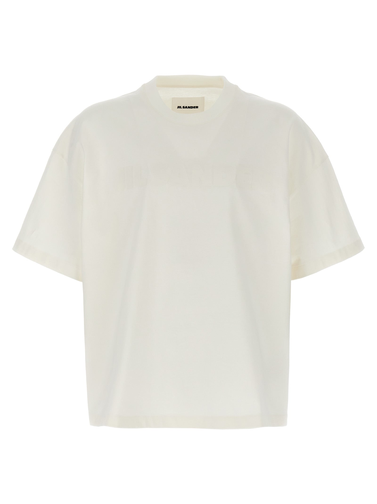 Cotton Crew Neck T-Shirt — White