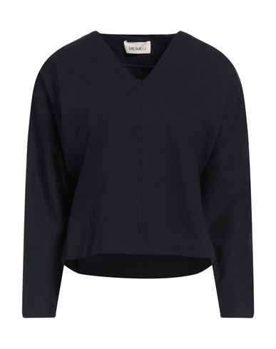 Meimeij Woman Top Midnight blue Size 2 Viscose, Polyamide, Elastane