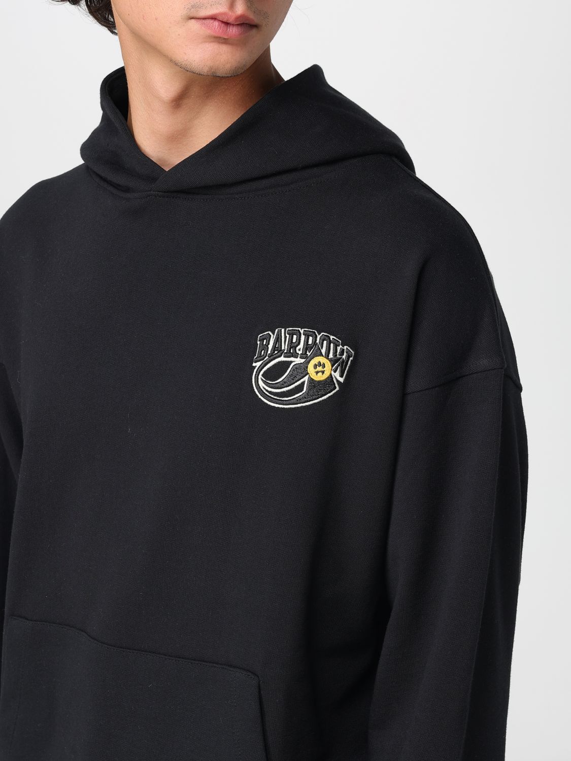 Sweatshirt Men color Black