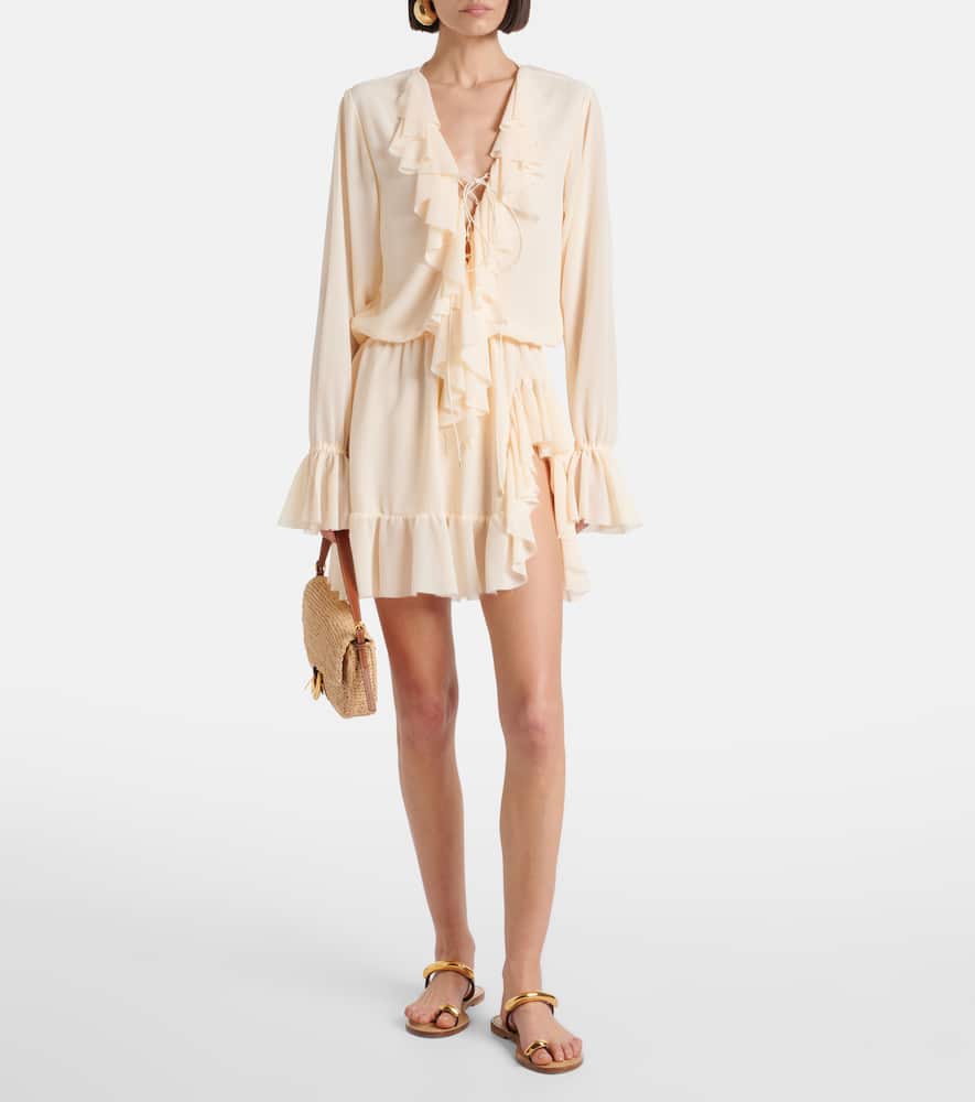 Bellen ruffled minidress