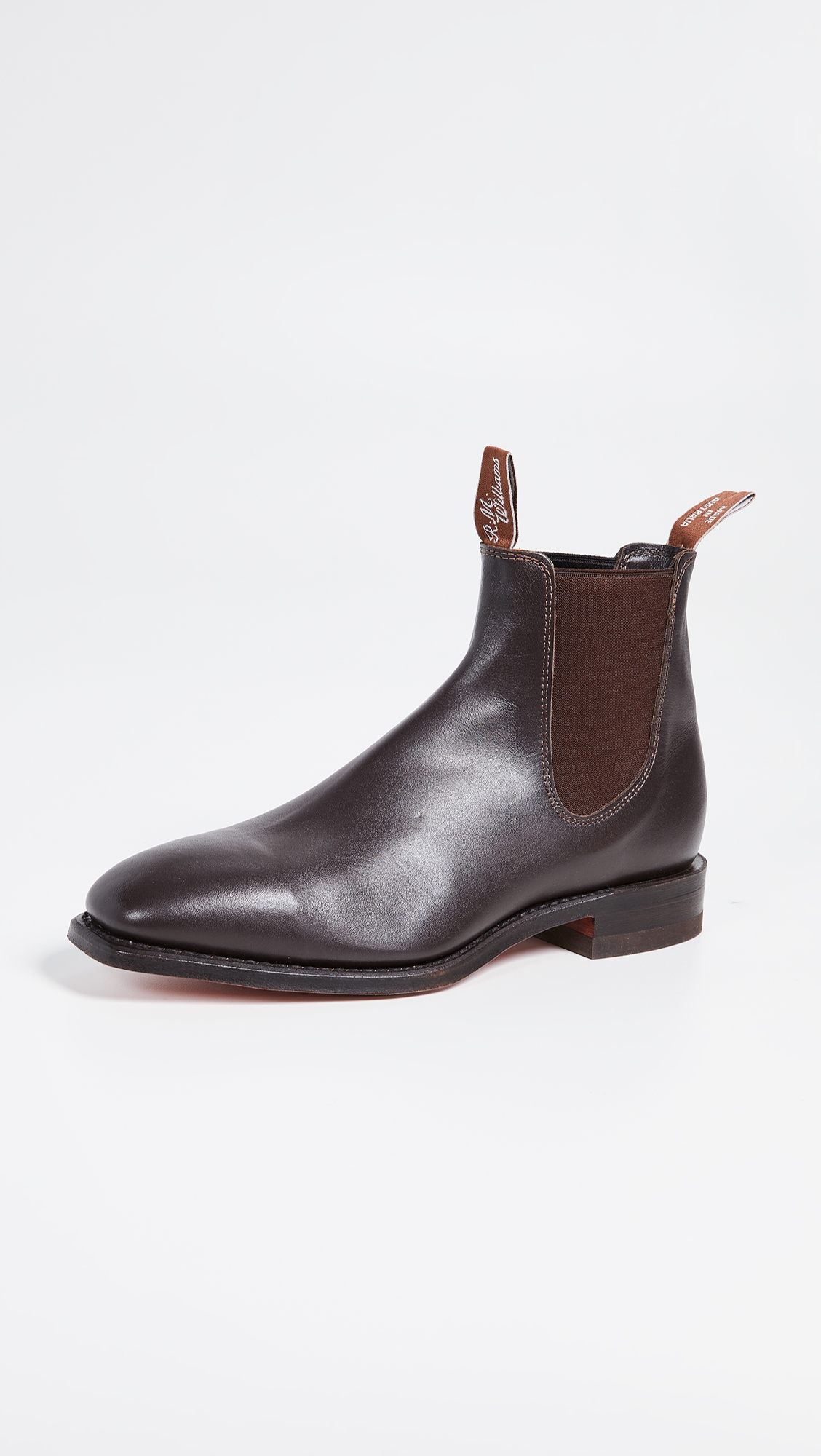 R. M. Williams Classic RM Leather Chelsea Boots Chestnut