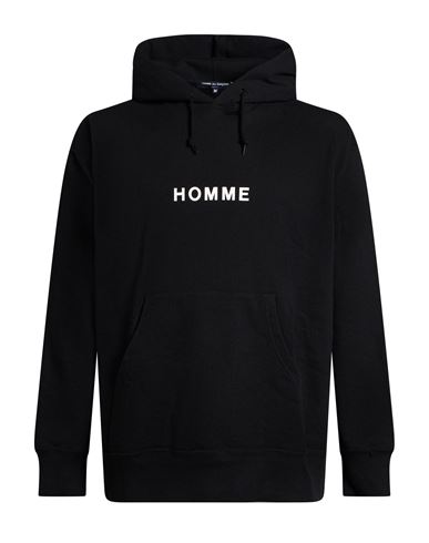 Comme Des Garçons Homme Man Sweatshirt Black Size L Cotton