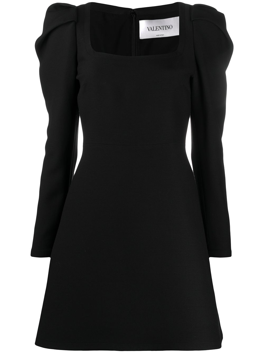Valentino Garavani puff-sleeve cocktail dress - Black