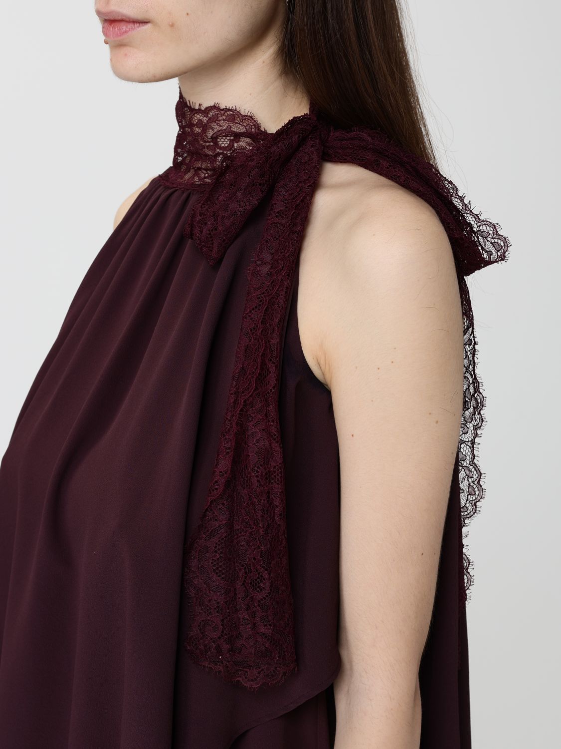 Dress Woman color Burgundy