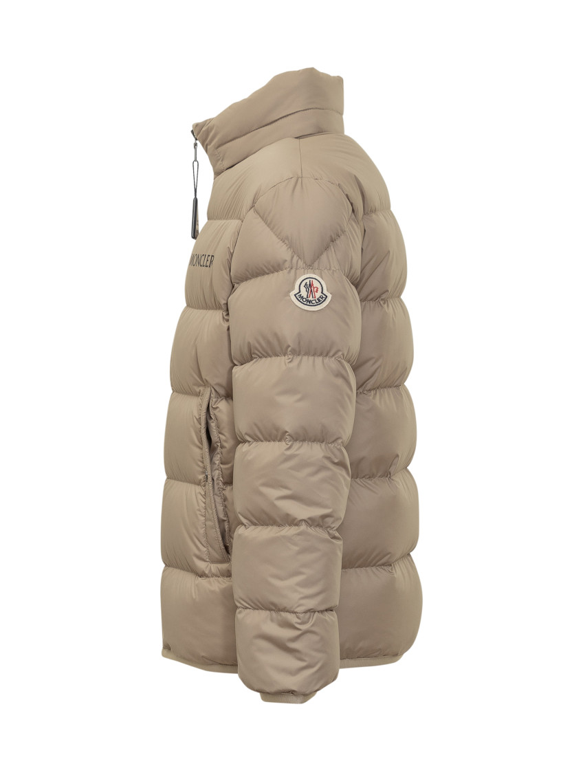 Kids Beige Quilted Jacket