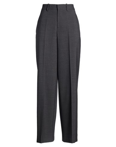 P. a.r. o.s. h. Woman Pants Charcoal Size XS Wool, Elastane