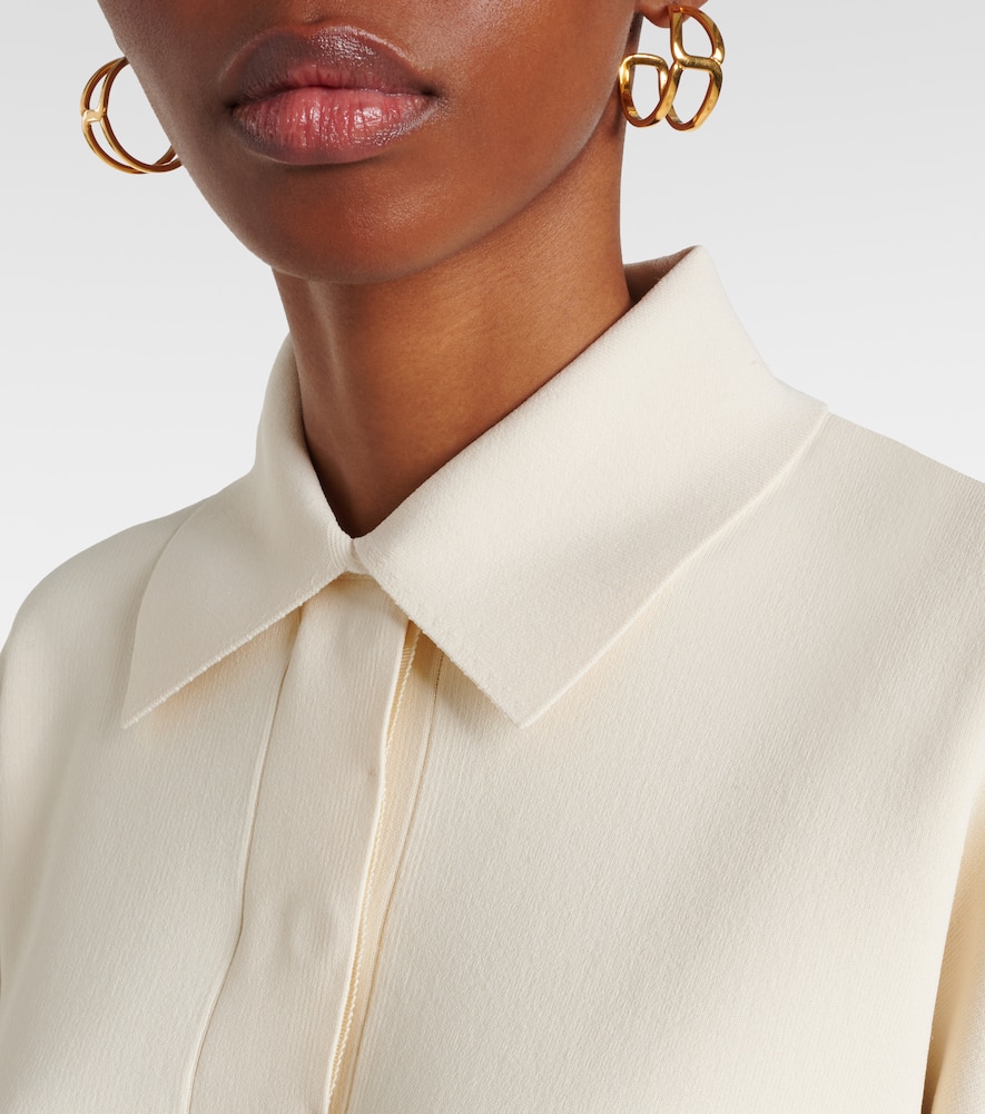 Vand crêpe shirt