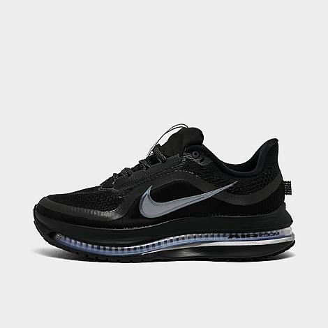 Women's Pegasus Premium Running Shoes in Black/Metallic Silver/Black