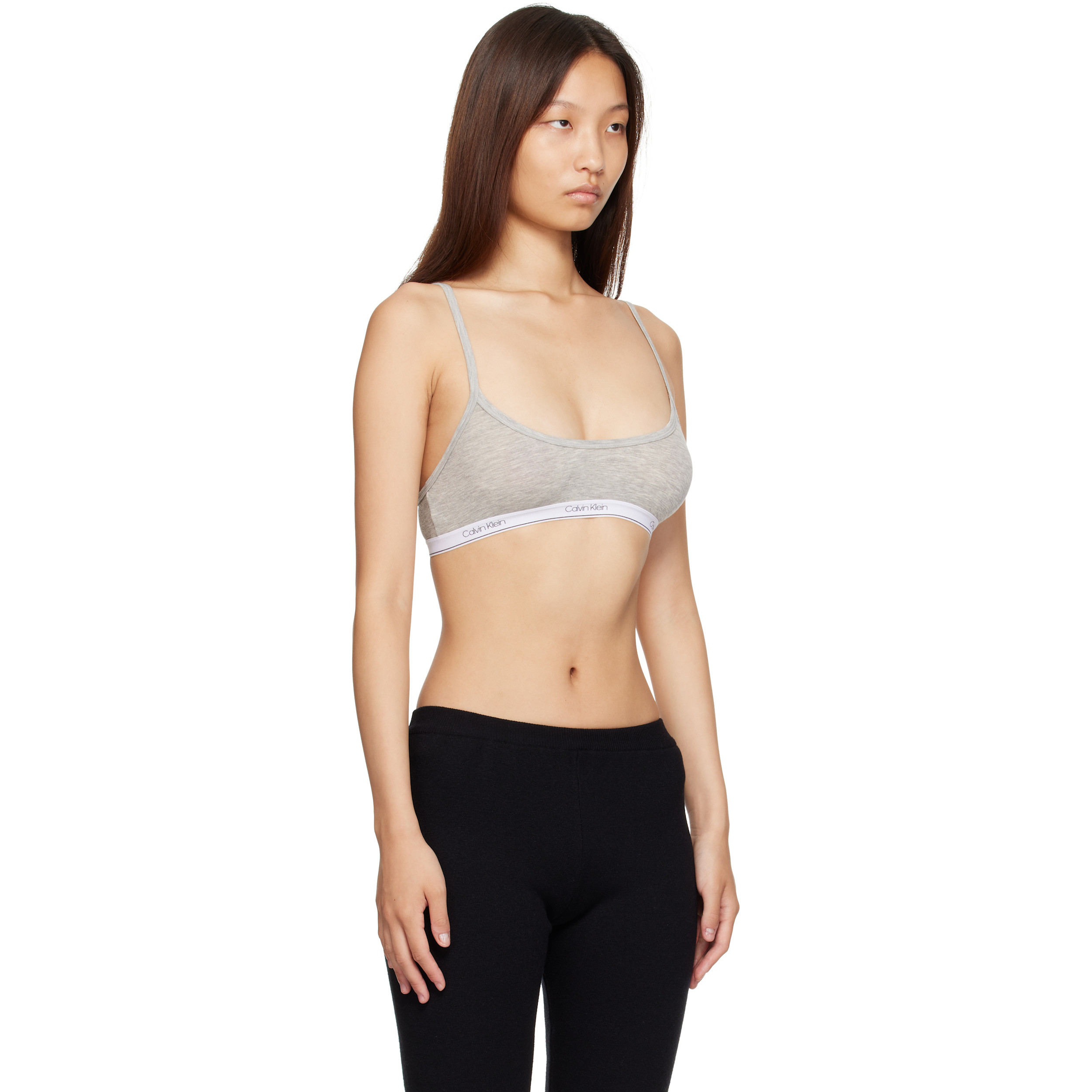Gray Sienna Deconstruced Bra