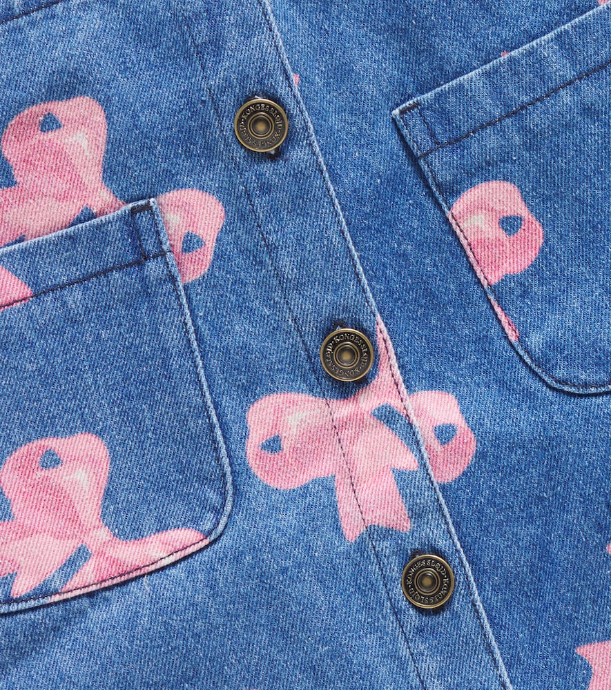 Konges Sløjd Magot printed denim skirt