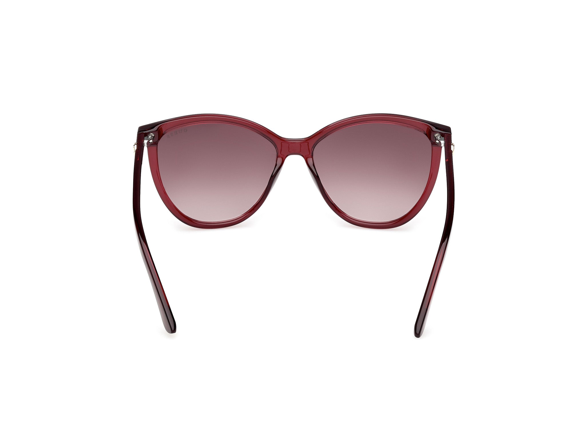 Guess Mujer Guess GU00256 69F Gafas de sol Inyectado Burdeos Marrón Cat Eye Norma