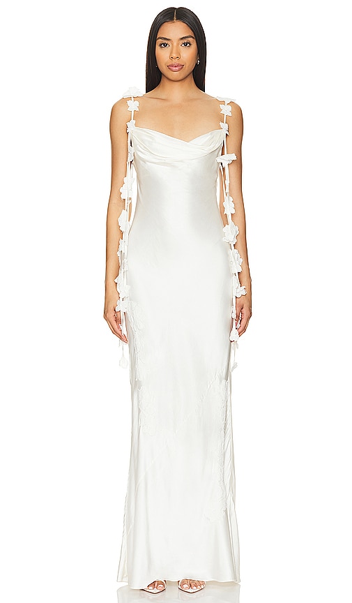 NBD Inaya Gown in Blush. L. Also in
