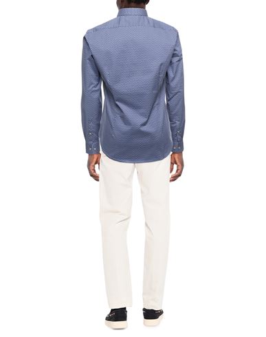 Man Shirt Midnight blue Size 14 ½ Cotton, Elastane