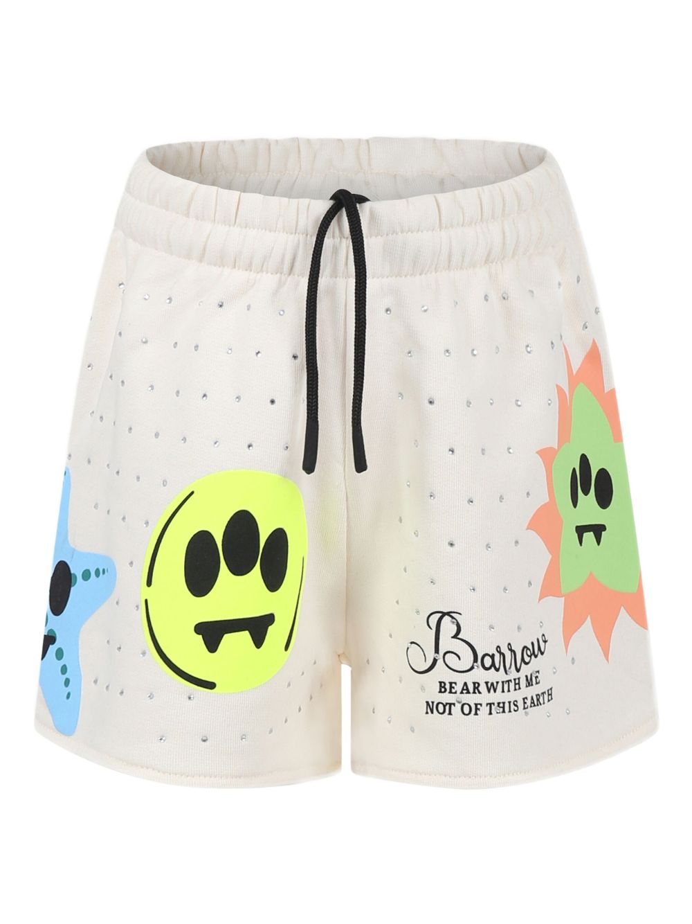 Logo-print shorts - White