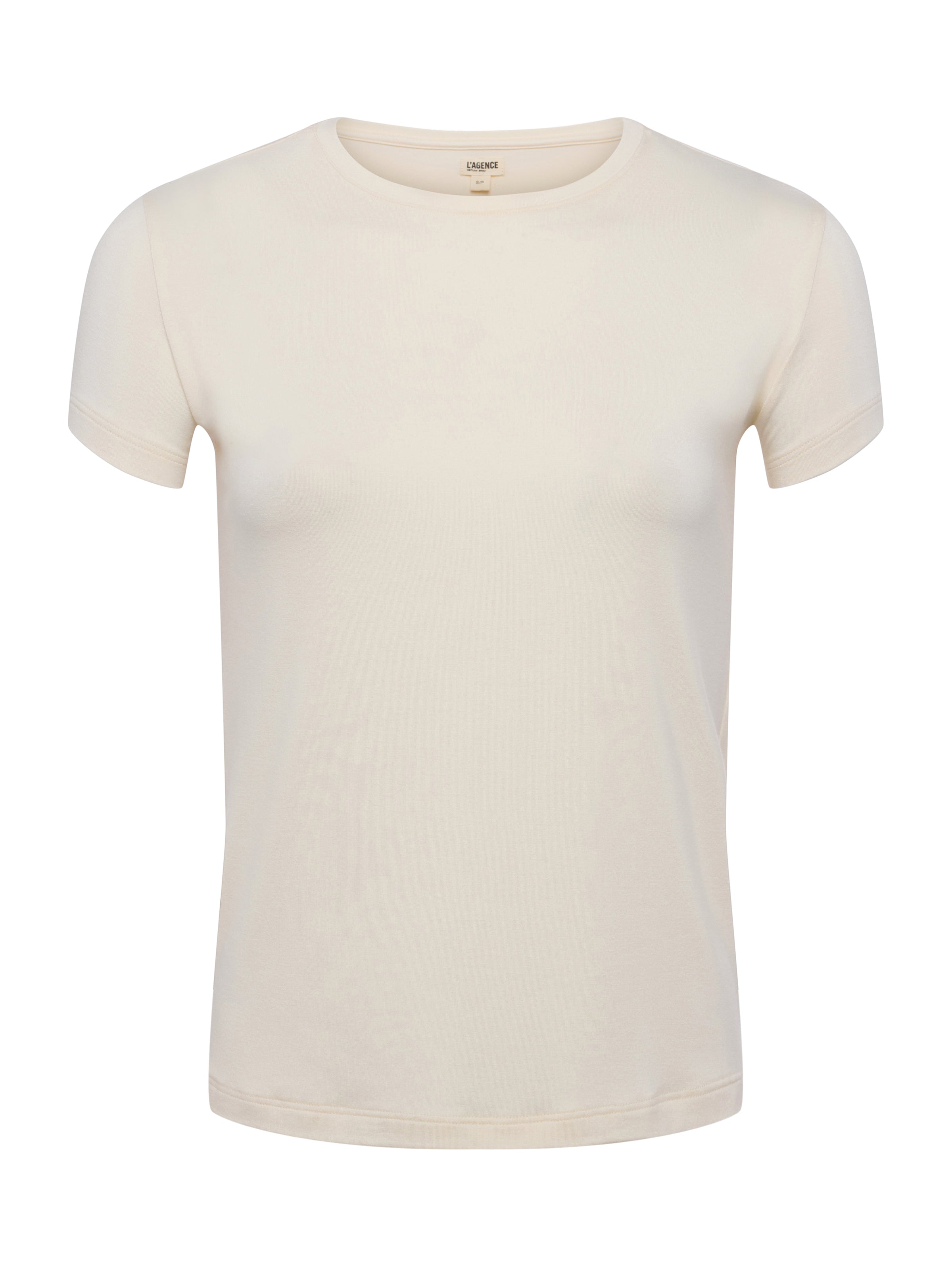 Ressi Fitted T-Shirt In Vintage White