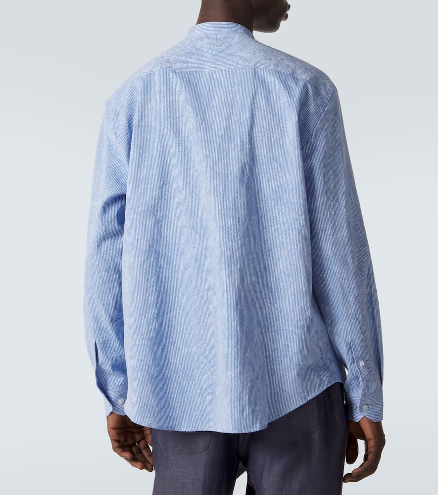 Guru striped cotton shirt