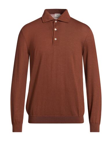 Selezione Man Sweater Brick Size L Cashmere
