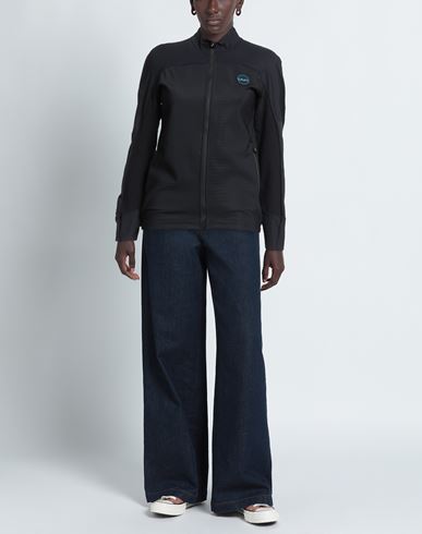 Woman Jacket Black Size L Polyamide, Elastane