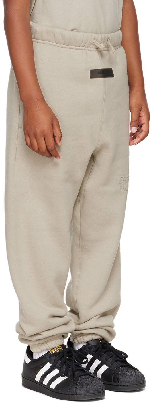 Kids Gray Logo Jogger Pants