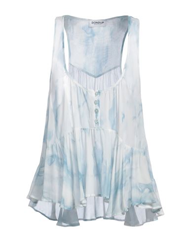 Woman Top Sky blue Size 6 Viscose