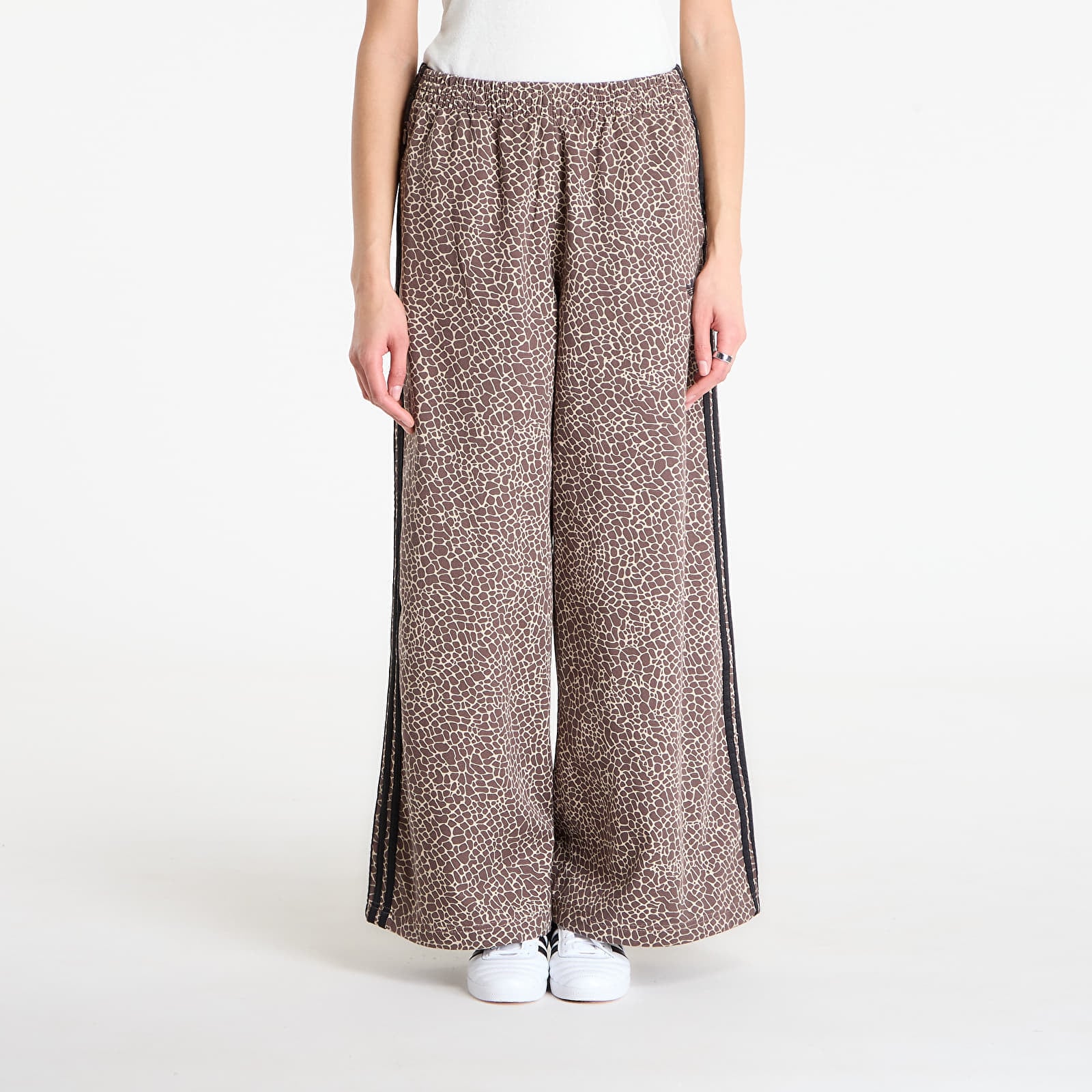 Pants adidas Firebird Oversized Aop Denim Pants Earth Strata/ Stone Khaki