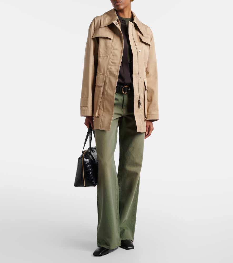 Shama cotton trench coat