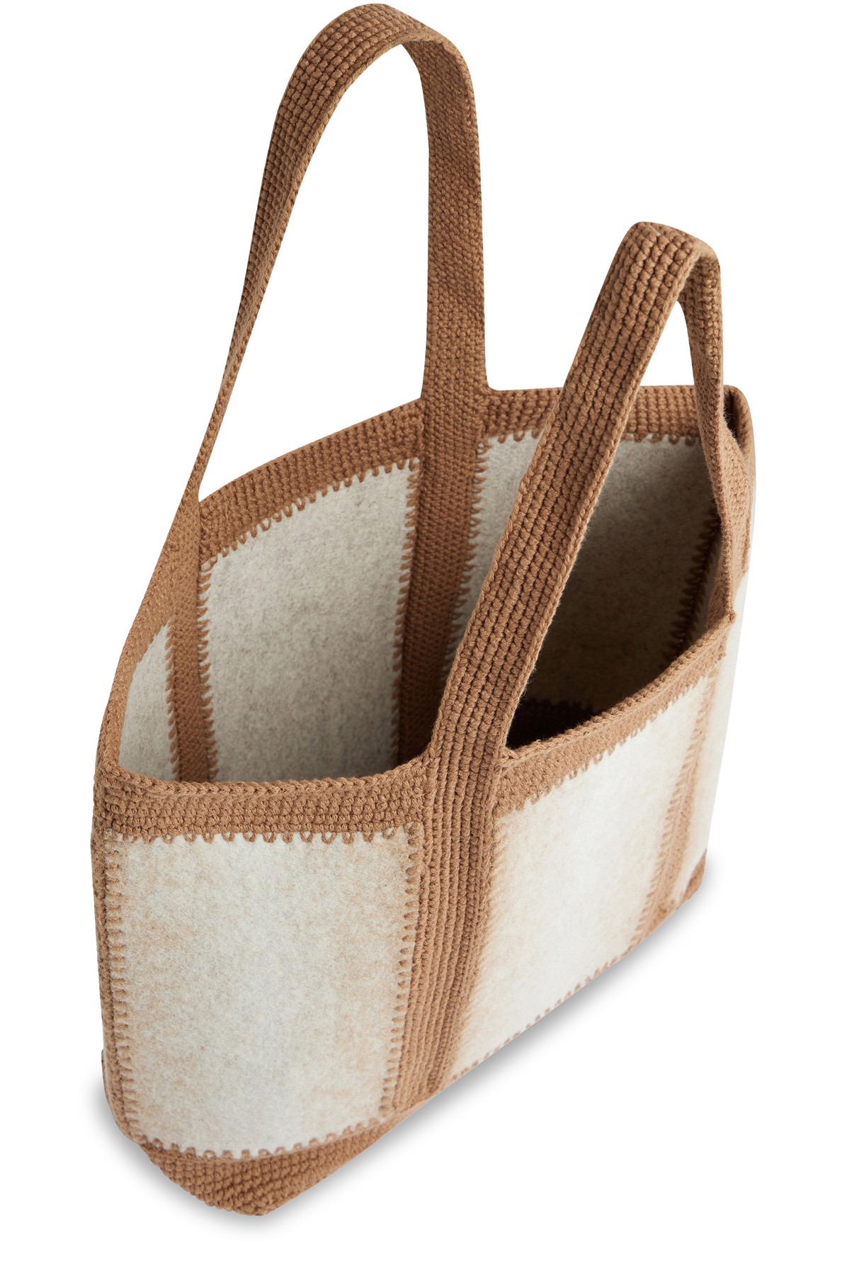 Felt L Cabas Tote