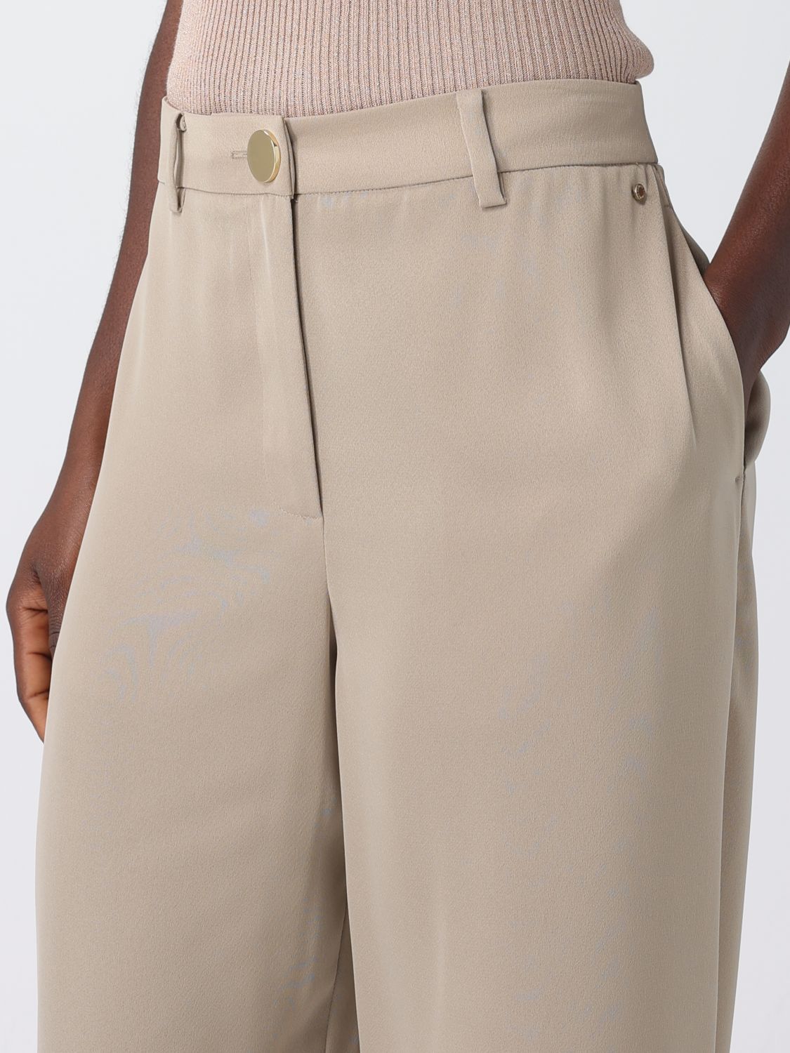 Pants Woman color Sand