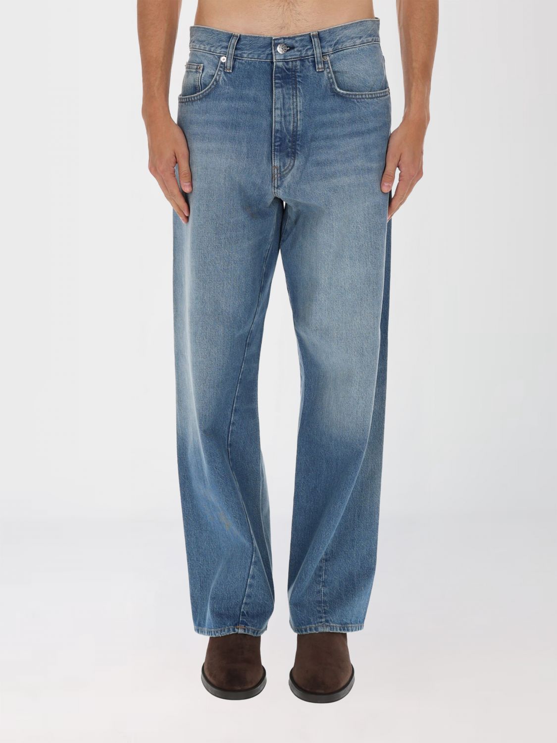 Jeans Men color Denim