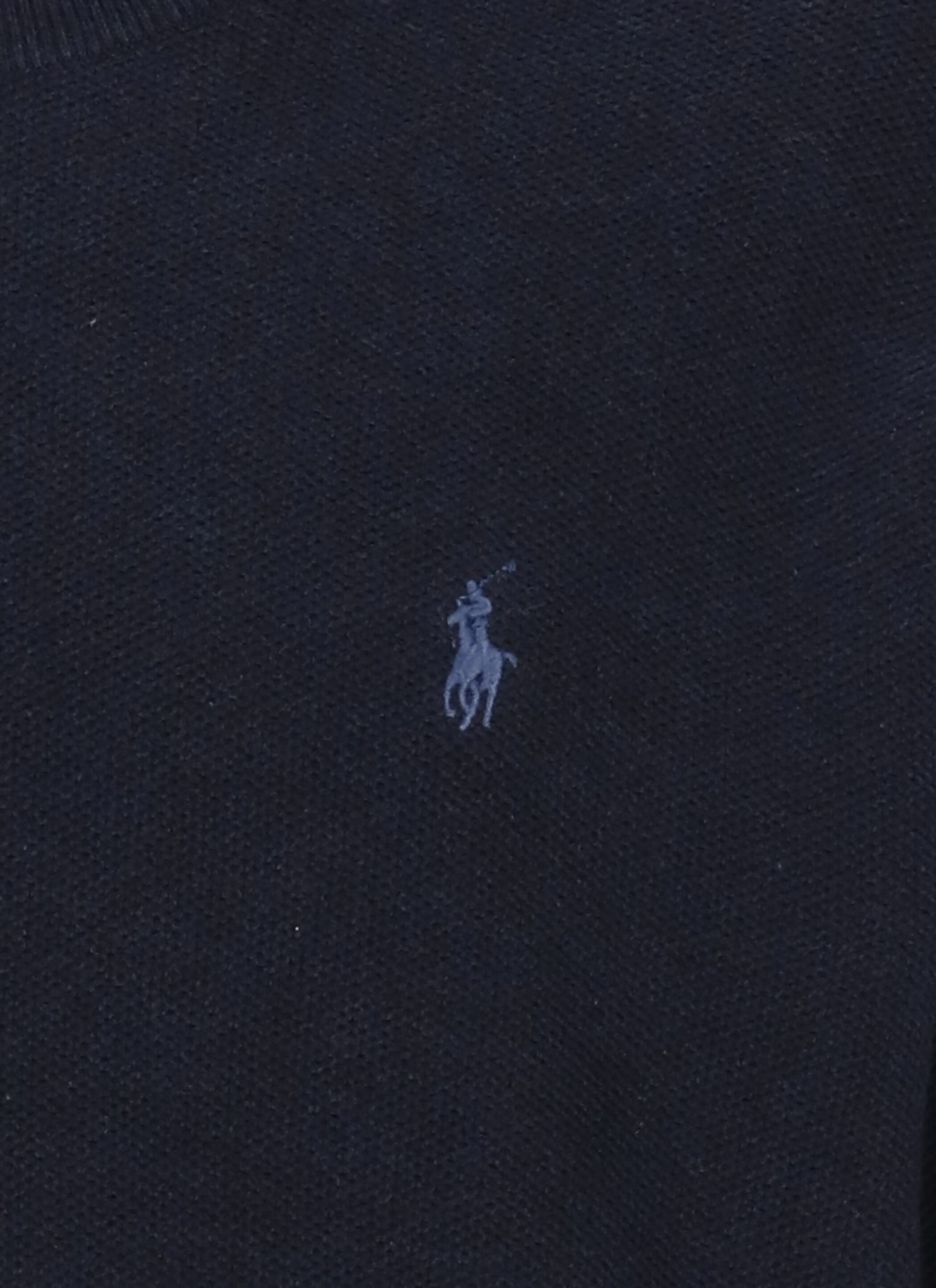 Pony Embroidered Crewneck Knitted Jumper