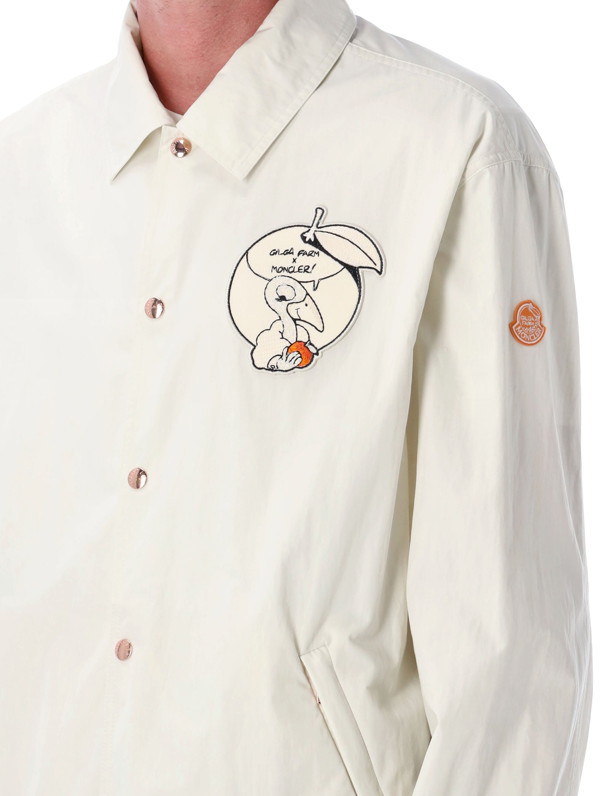 Moncler X Donald Glover Coats White