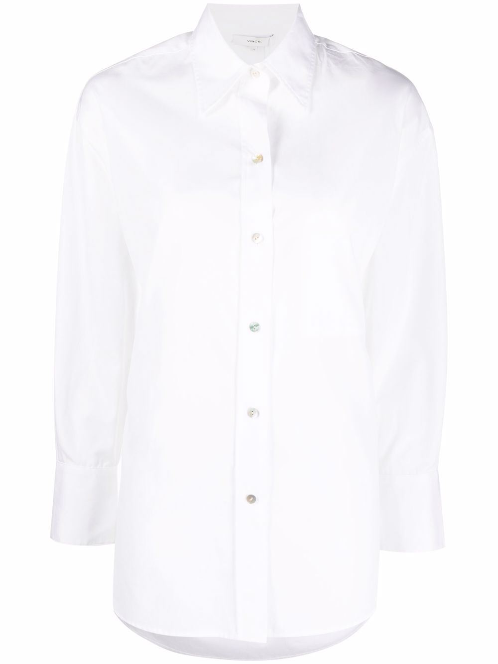 Classic cotton shirt - White