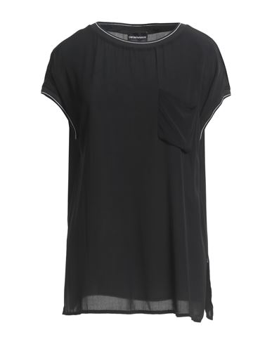 Woman Top Black Size 4 Viscose