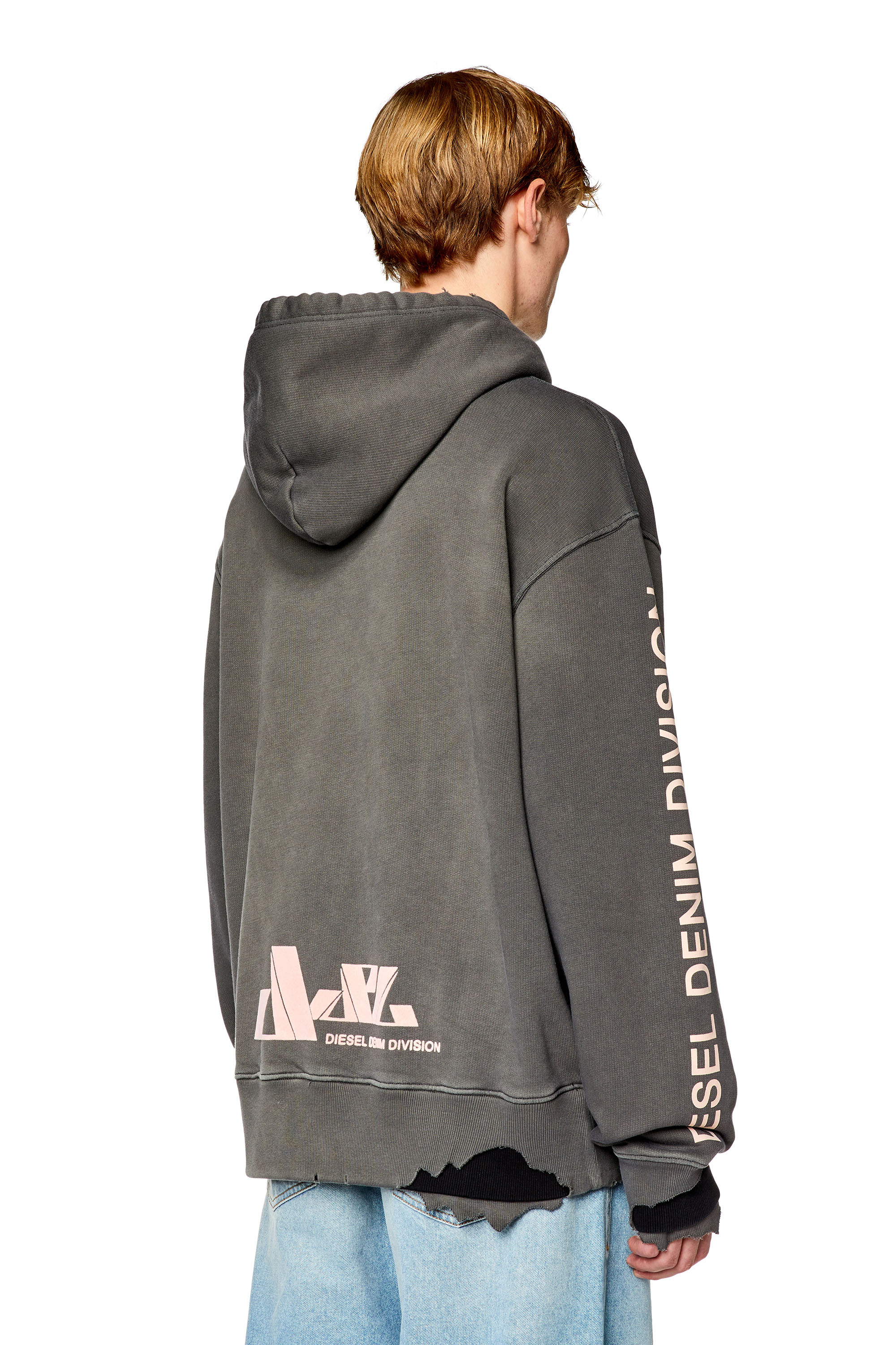 S-Macsrot cotton hoodie - Grey