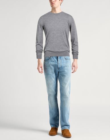 Man Sweater Grey Size 38 Wool