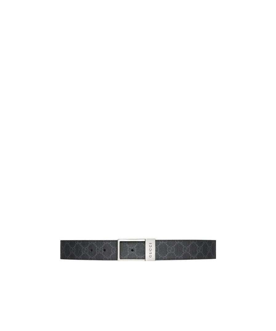 Logo Engraved Buckle Belt