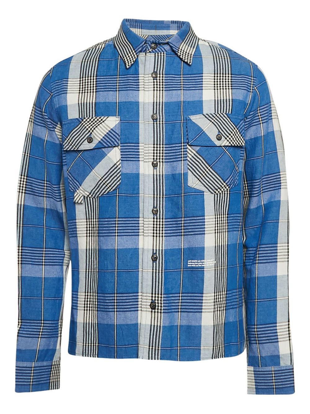Checked shirt - Blue