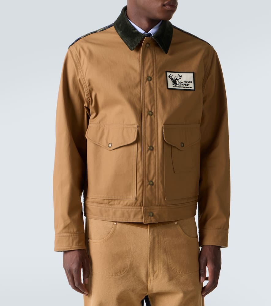 X Filson cotton and wool-blend jacket