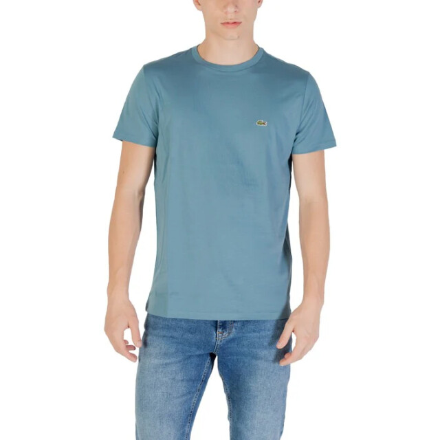 Lacoste Mens Crew Neck T-Shirt Red