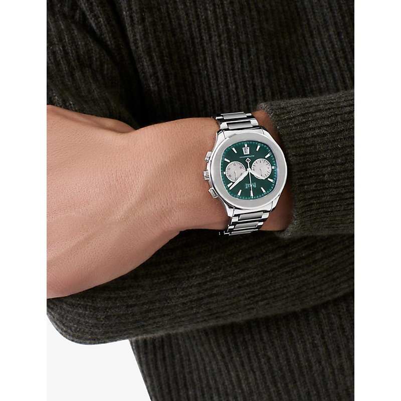 Mens Polo Chronograph Stainless-Steel Watch 42mm