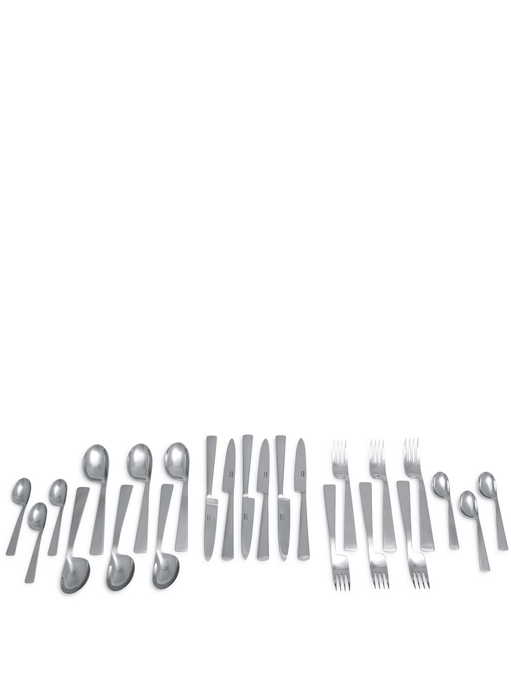 Gio Ponti Conca 24-piece set - Silver
