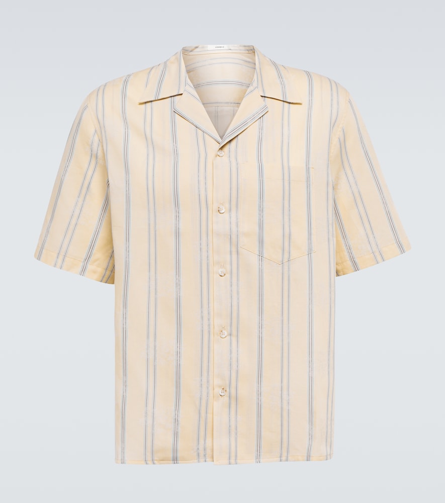 Floral jacquard shirt