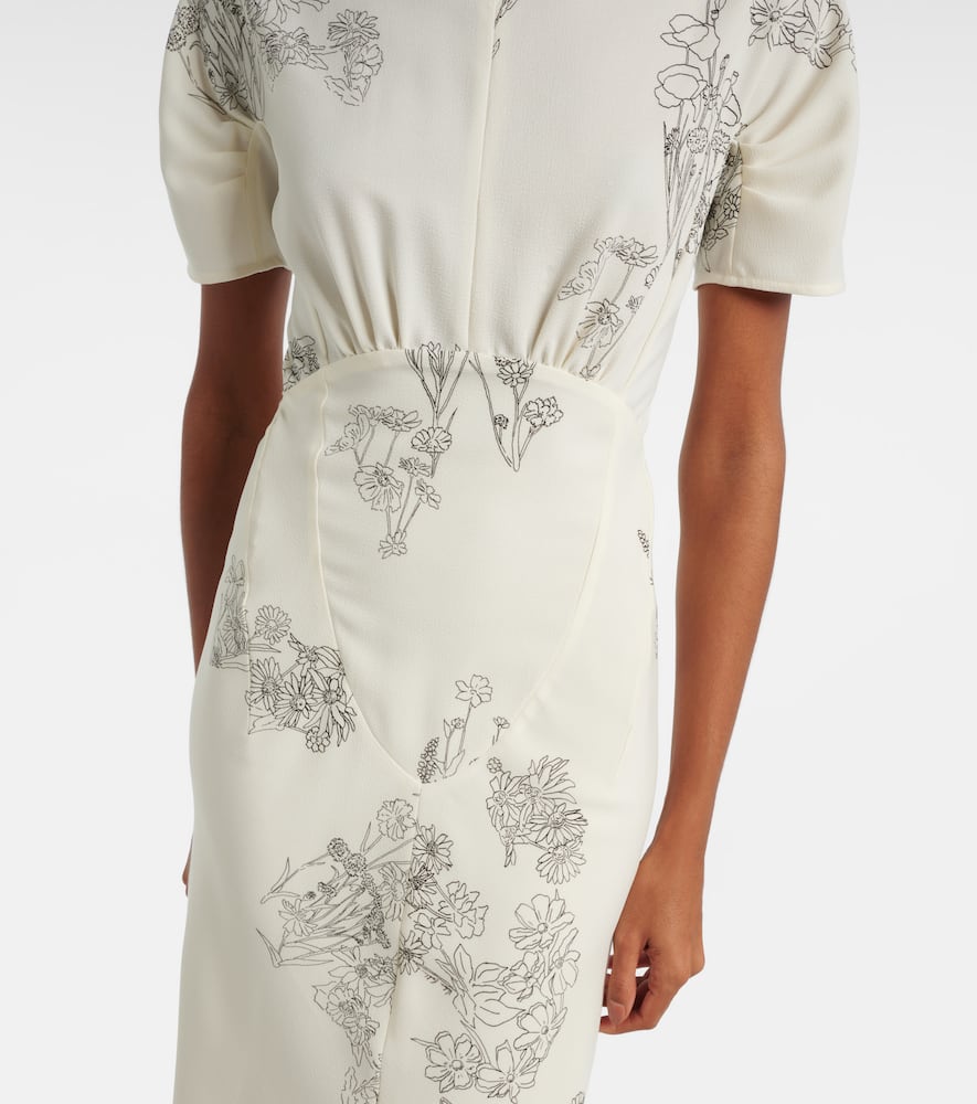Floral midi dress