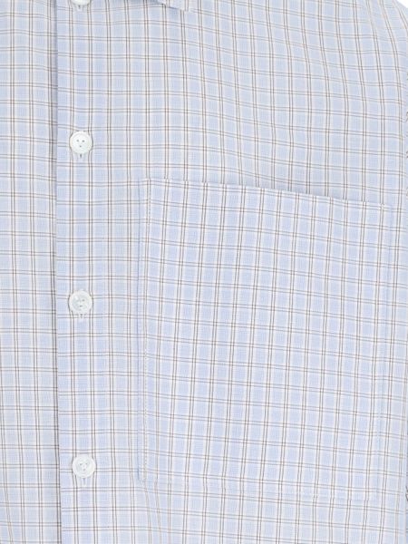 Bottega Veneta BV Embroidered Check Overshirt
