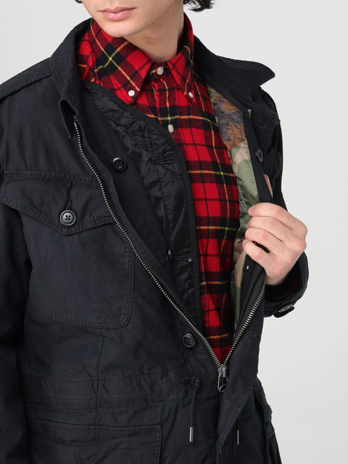 Jacket Men color Black
