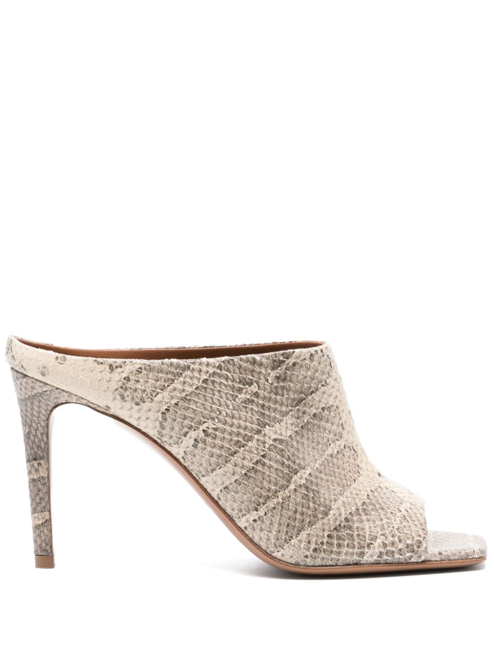 85mm Stiletto mules - Neutrals