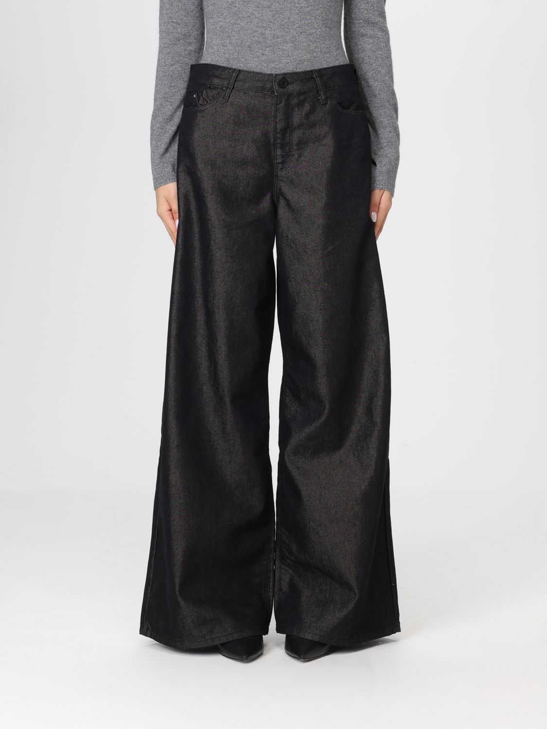 Jeans Woman color Black